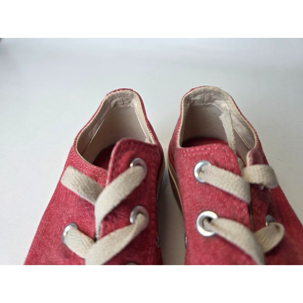 Converse All Star Men's Sneakers Size 4 Women's Size 6 Pink Red Shoes Early 2011 - Picture 13 of 14